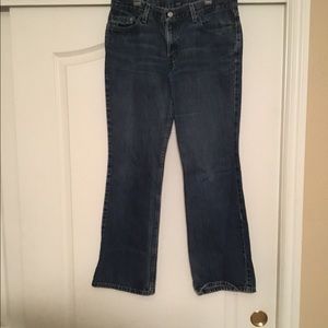 Levi’s 518 super low boot cut